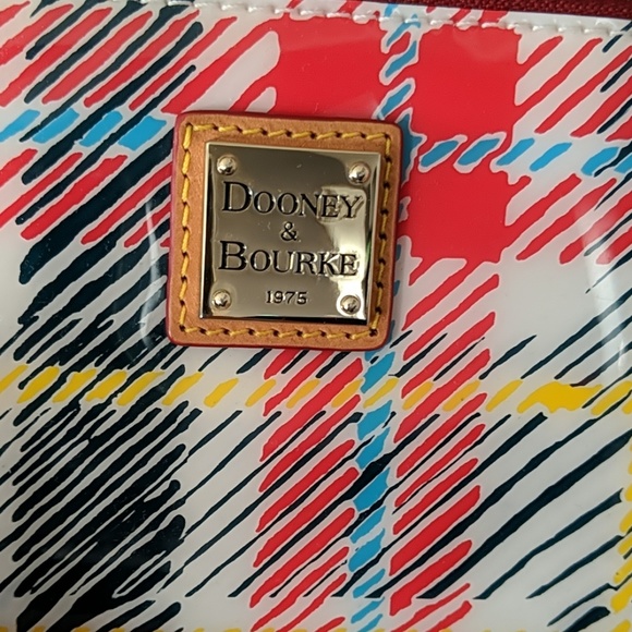 Dooney & Burke Plaid Wristlet - Picture 3 of 5